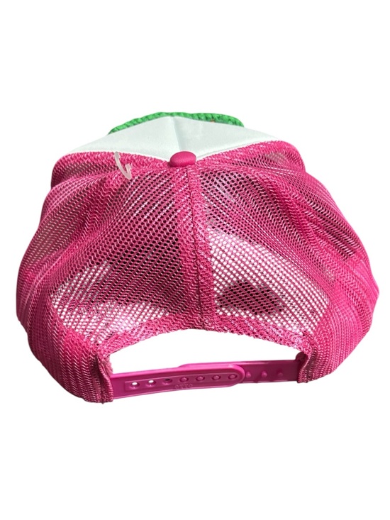 DIY Granny Square Crochet Patch Pink Trucker Hat OTTO Snapback Boho Festival main image 8